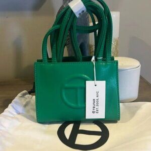 Telfar Small Size Shopping Bag-Green🆕